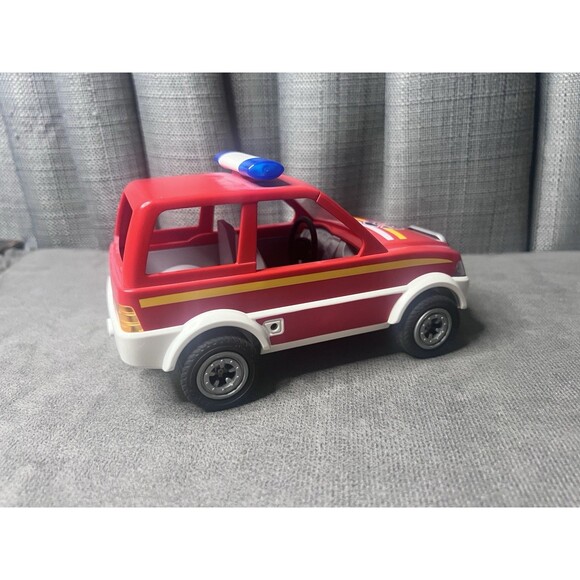 Playmobil Figures Fireman Soccer Ambulance Horses Chair Dishes Lot - Picture 5 of 13